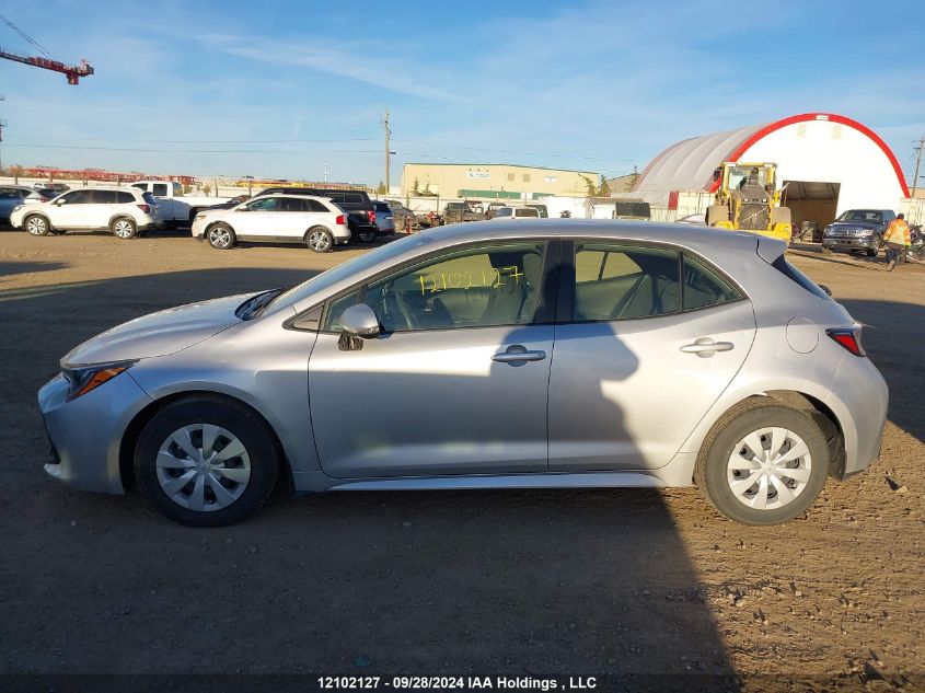 2022 Toyota Corolla Se VIN: JTNK4MBE6N3165470 Lot: 12102127