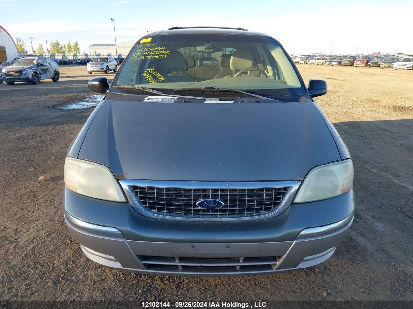 2003 Ford Windstar Sel VIN: 2FMZA564X3BA70454 Lot: 12102144