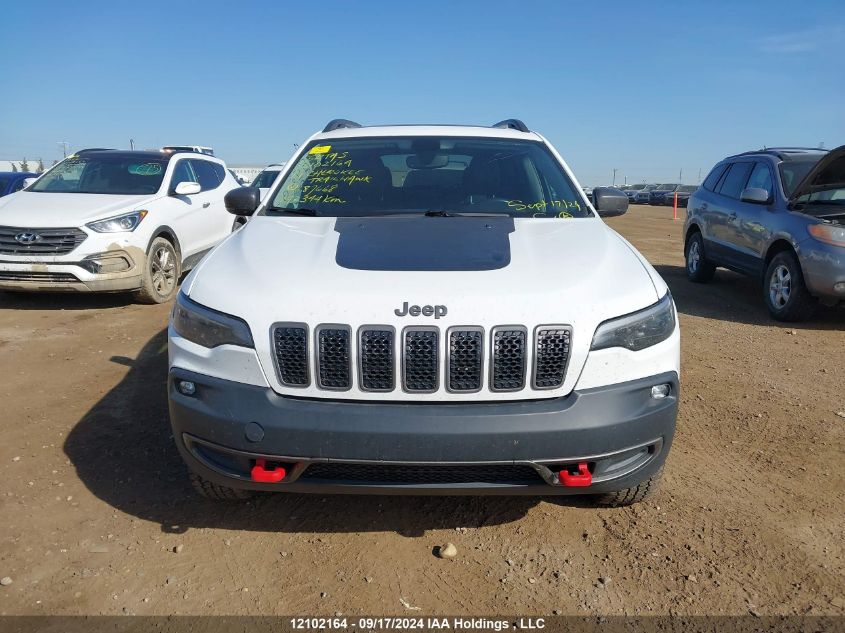 2019 Jeep Cherokee Trailhawk VIN: 1C4PJMBX2KD187668 Lot: 12102164