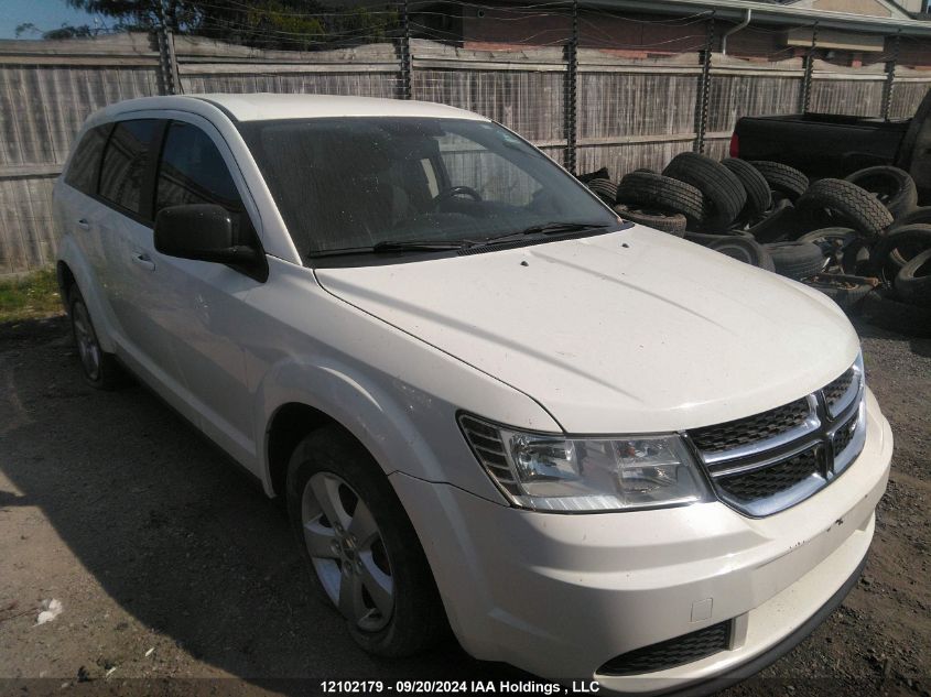 2016 Dodge Journey Se VIN: 3C4PDCAB2GT219043 Lot: 12102179