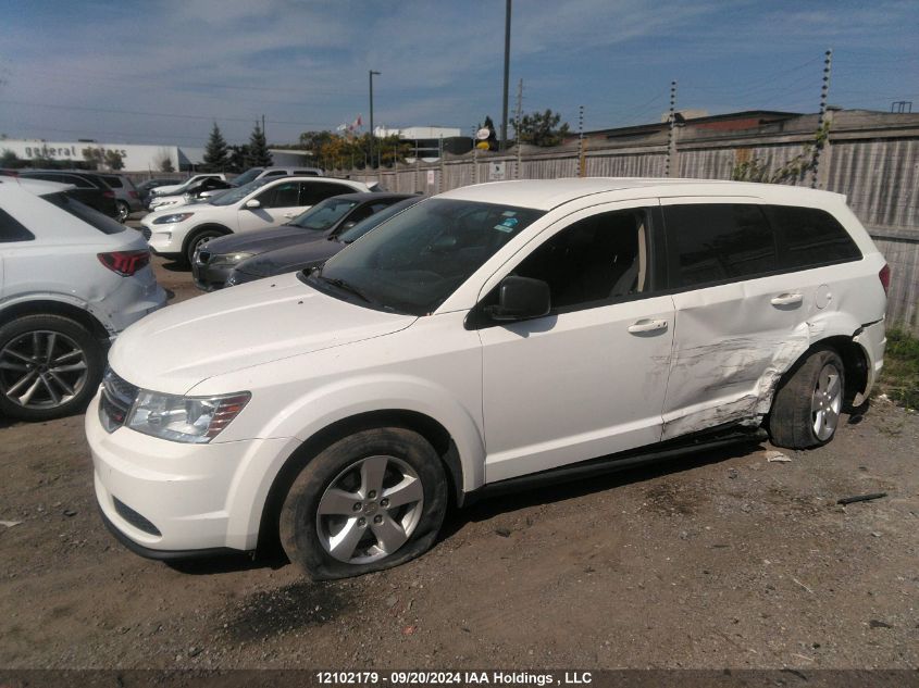 2016 Dodge Journey Se VIN: 3C4PDCAB2GT219043 Lot: 12102179