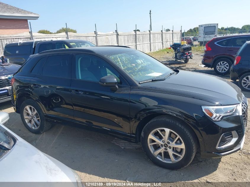 2022 Audi Q3 VIN: WA1AECF34N1067026 Lot: 12102189