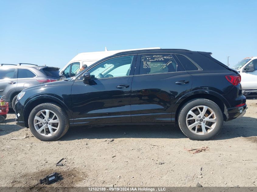 2022 Audi Q3 VIN: WA1AECF34N1067026 Lot: 12102189