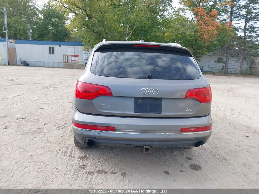 2012 Audi Q7 VIN: WA1CMCFE7CD000901 Lot: 12102222