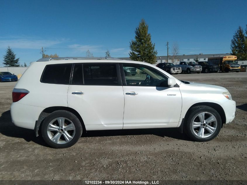 2008 Toyota Highlander Limited VIN: JTEES42A982022328 Lot: 12102234