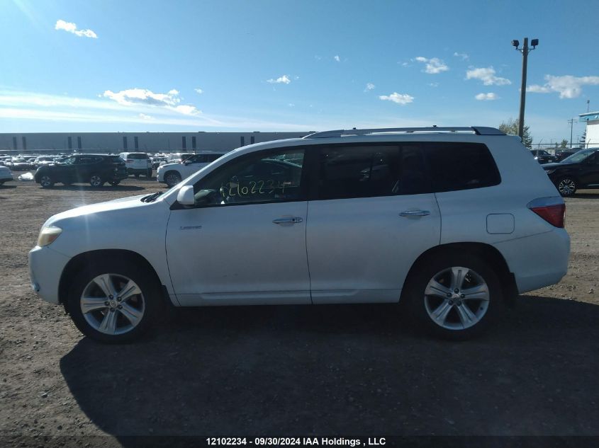 2008 Toyota Highlander Limited VIN: JTEES42A982022328 Lot: 12102234