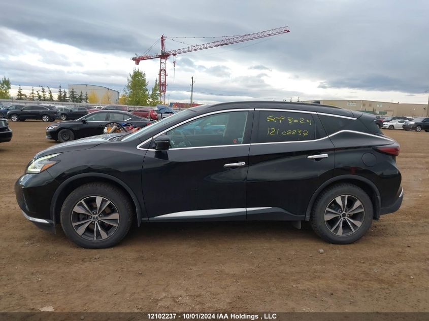 2019 Nissan Murano VIN: 5N1AZ2MS9KN139708 Lot: 12102237