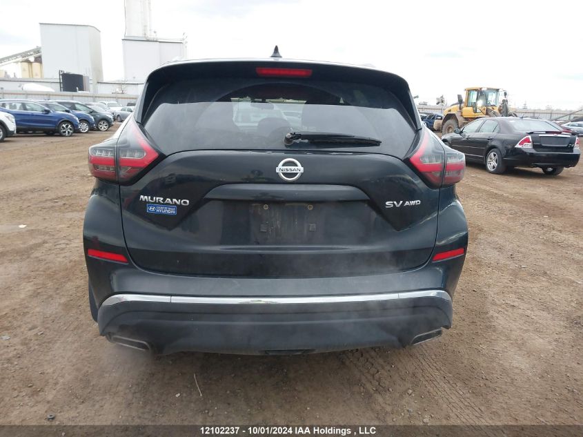 2019 Nissan Murano VIN: 5N1AZ2MS9KN139708 Lot: 12102237