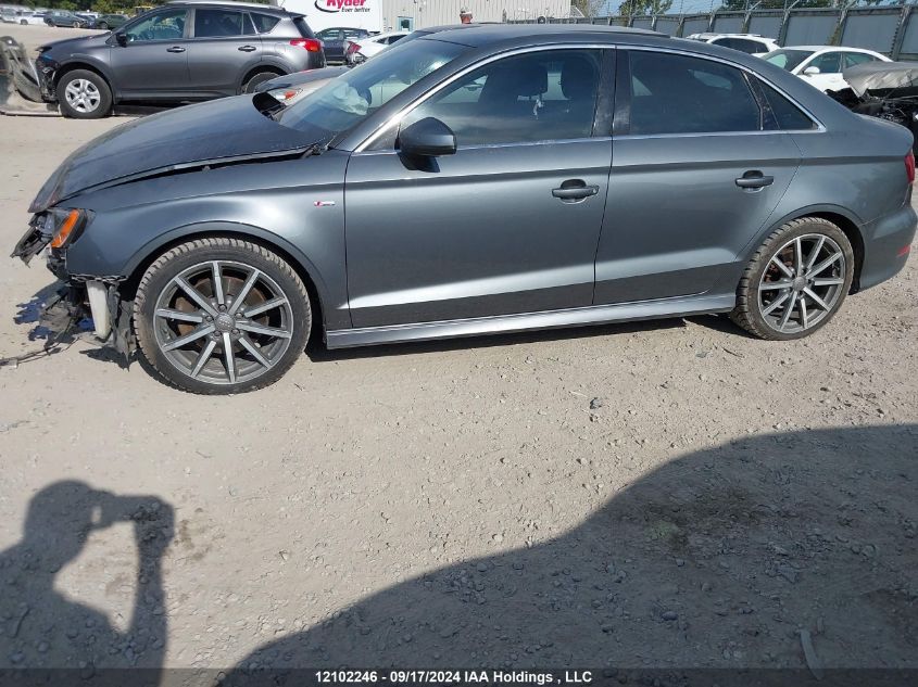 2015 Audi A3 VIN: WAUKFRFF1F1098611 Lot: 12102246