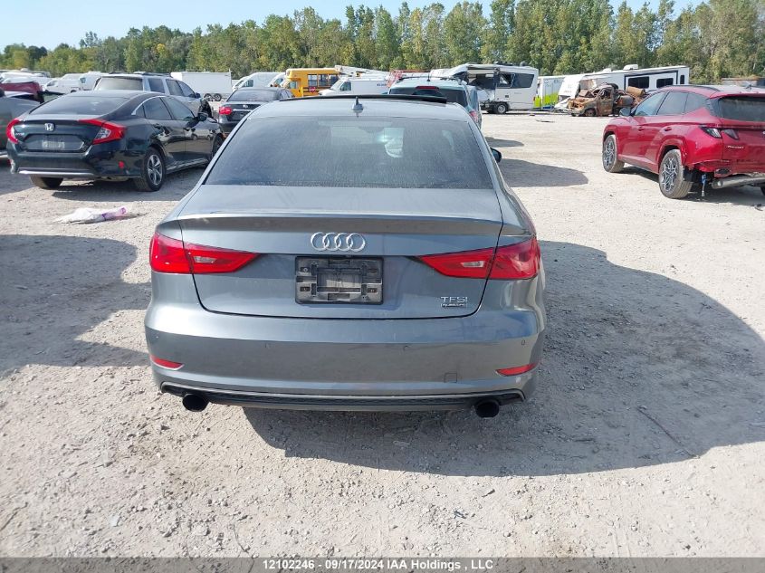 2015 Audi A3 VIN: WAUKFRFF1F1098611 Lot: 12102246