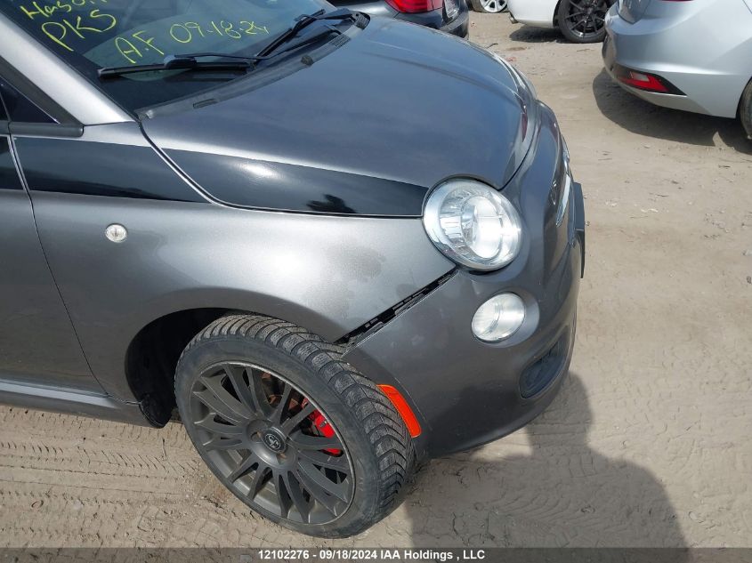 3C3FFBR8CT510313 2012 Fiat 500