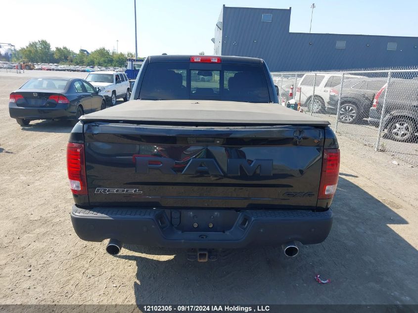 2017 Ram 1500 Rebel VIN: 1C6RR7YT0HS835592 Lot: 12102305