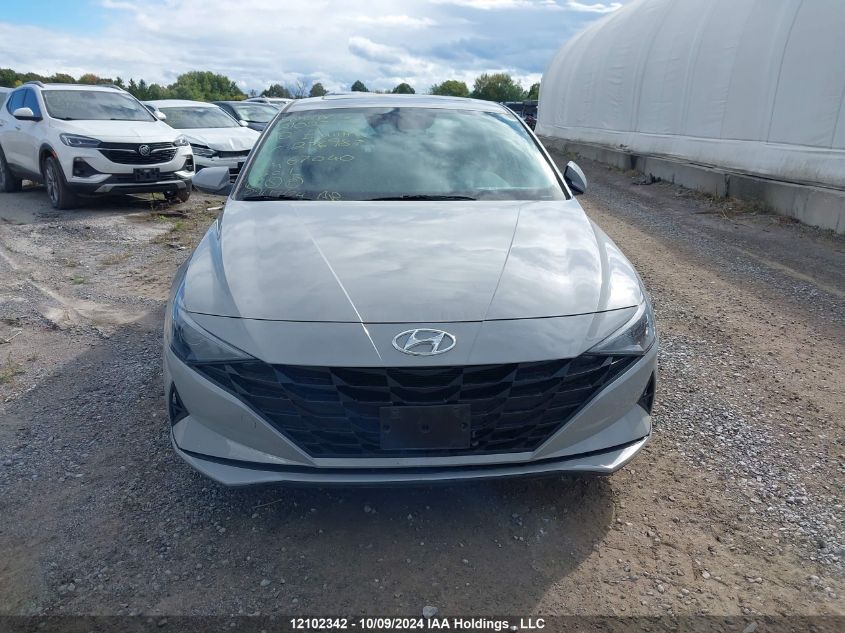 KMHLM4AG4NU276987 2022 Hyundai Elantra Sel