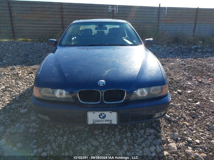 2000 BMW 528 I VIN: WBADM634XYGU10599 Lot: 12102351