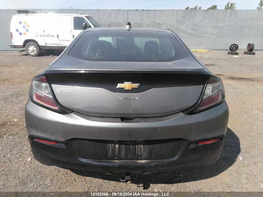 2017 Chevrolet Volt Lt VIN: 1G1RA6S53HU131694 Lot: 12102366