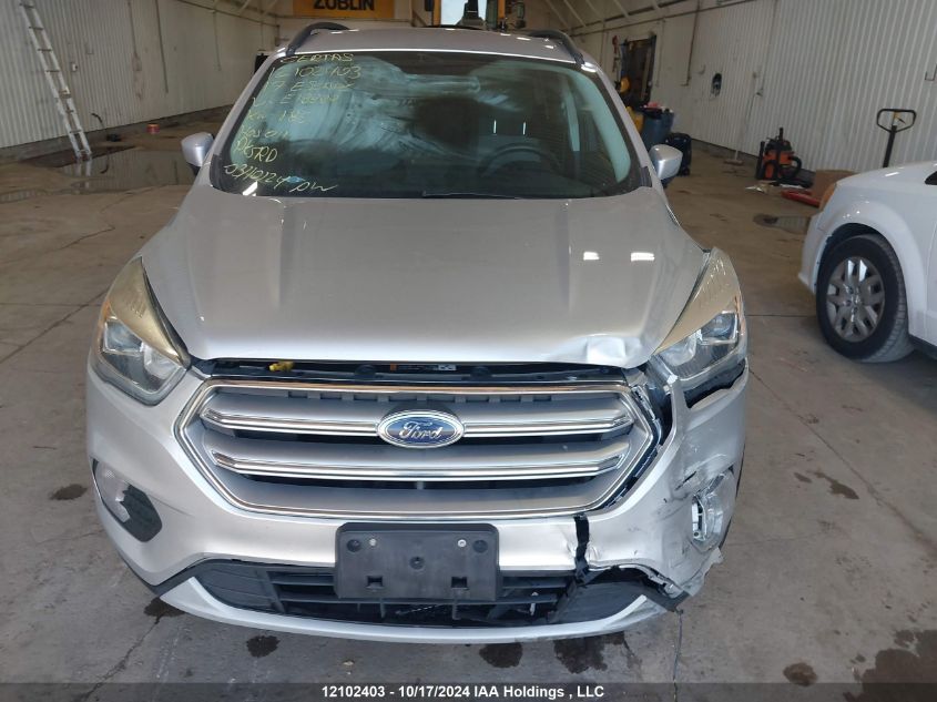 2017 Ford Escape Se VIN: 1FMCU0GD0HUE18889 Lot: 12102403