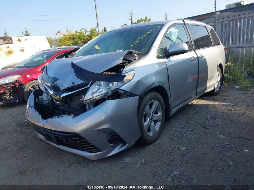 2019 Toyota Sienna VIN: 5TDKZ3DC2KS006368 Lot: 12102410