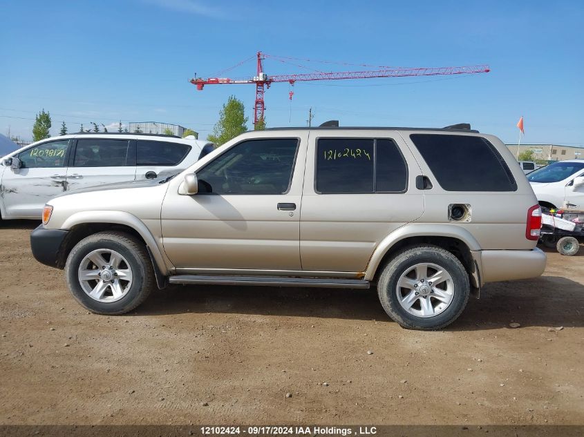 2003 Nissan Pathfinder Le VIN: JN8DR09Y73W835468 Lot: 12102424