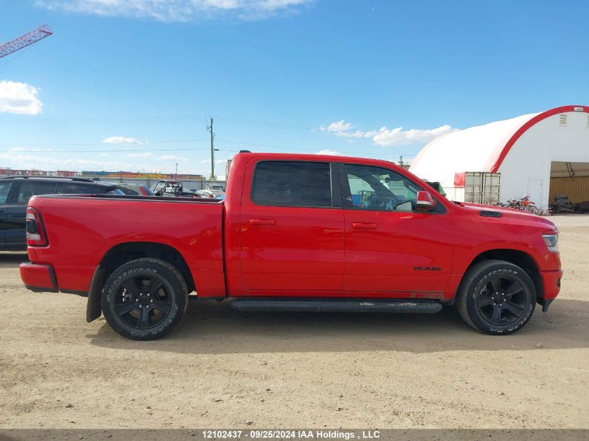 2022 Ram 1500 Sport VIN: 1C6SRFVT9NN277915 Lot: 12102437