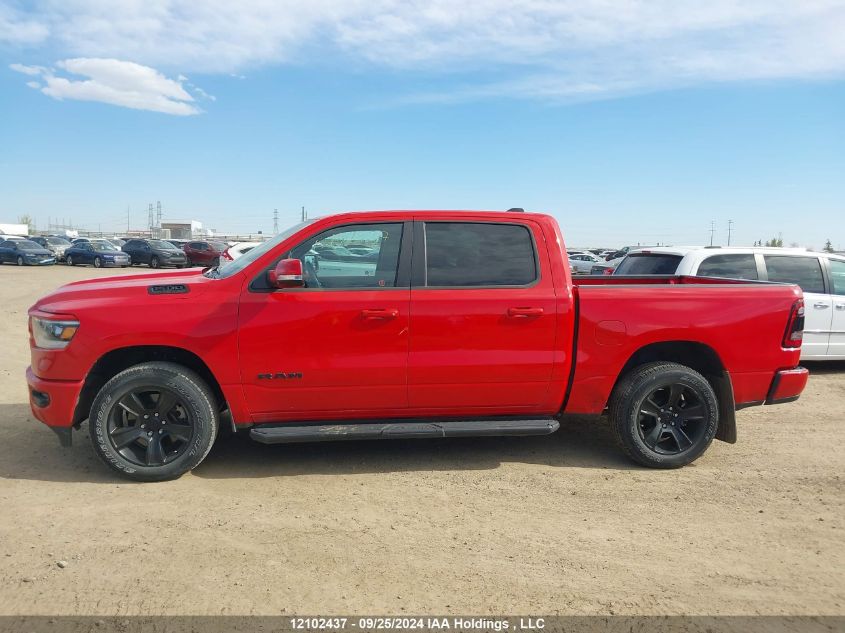 2022 Ram 1500 Sport VIN: 1C6SRFVT9NN277915 Lot: 12102437