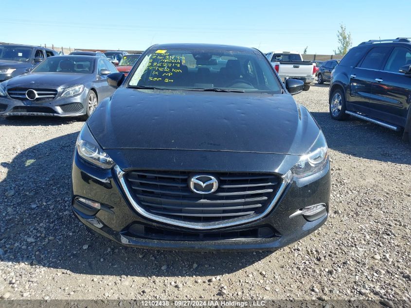 2018 Mazda Mazda3 VIN: 3MZBN1V7XJM262318 Lot: 12102438