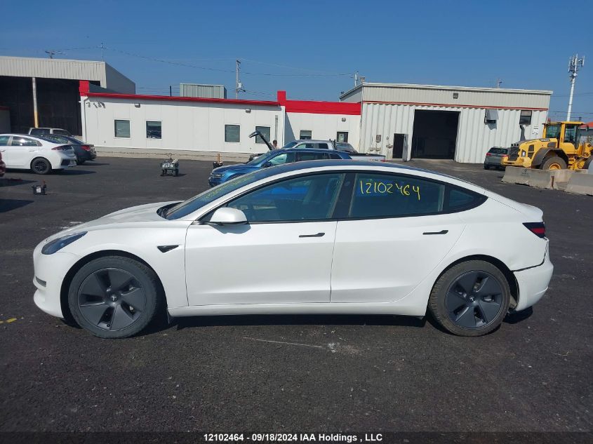 2022 Tesla Model 3 VIN: 5YJ3E1EA5NF200760 Lot: 12102464