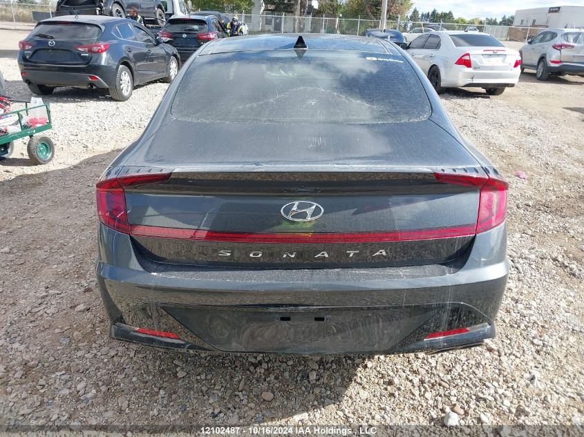 2022 Hyundai Sonata Sport 1.6T 4Dr VIN: 5NPEJ4J23NH148695 Lot: 12102487