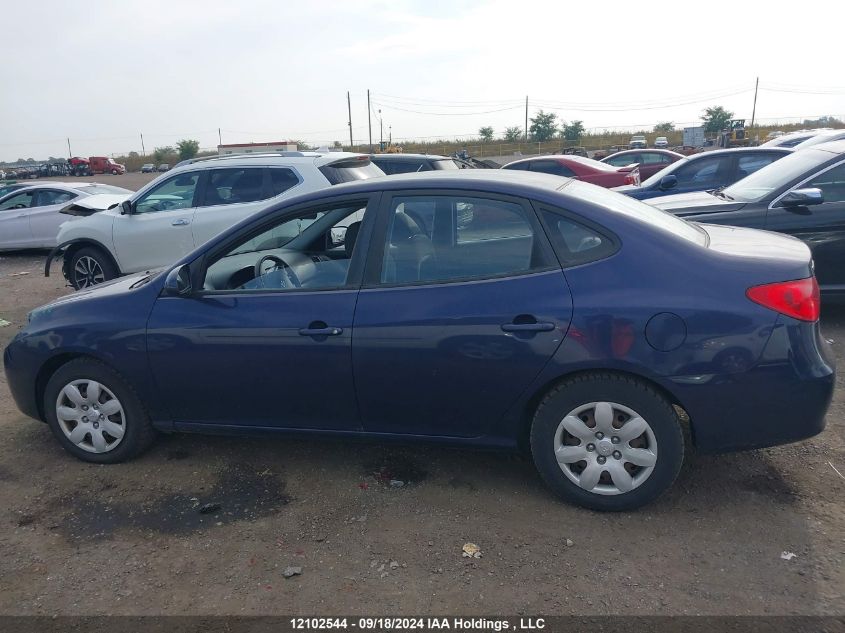 2010 Hyundai Elantra Blue/Gls/Se VIN: KMHDU4BD8AU032598 Lot: 12102544