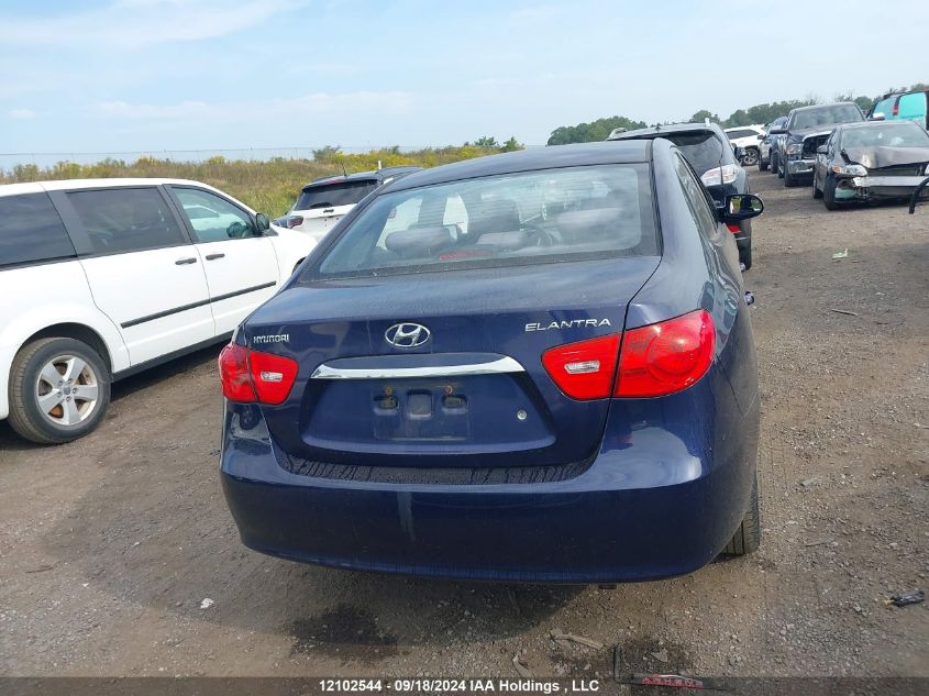 2010 Hyundai Elantra Blue/Gls/Se VIN: KMHDU4BD8AU032598 Lot: 12102544