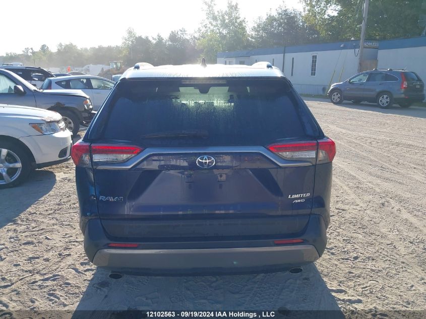 2019 Toyota Rav4 Limited VIN: 2T3D1RFV6KW029300 Lot: 12102563