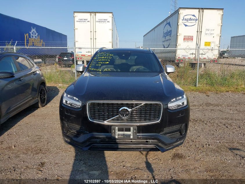 2016 Volvo Xc90 Hybrid VIN: YV4BC0PM8G1068654 Lot: 12102597