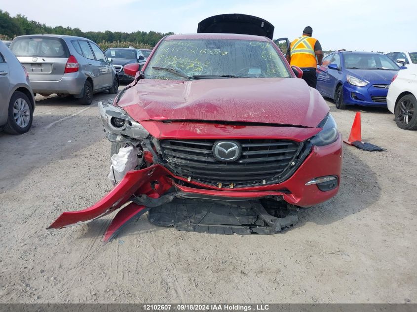 2018 Mazda Mazda3 VIN: 3MZBN1W38JM203277 Lot: 12102607