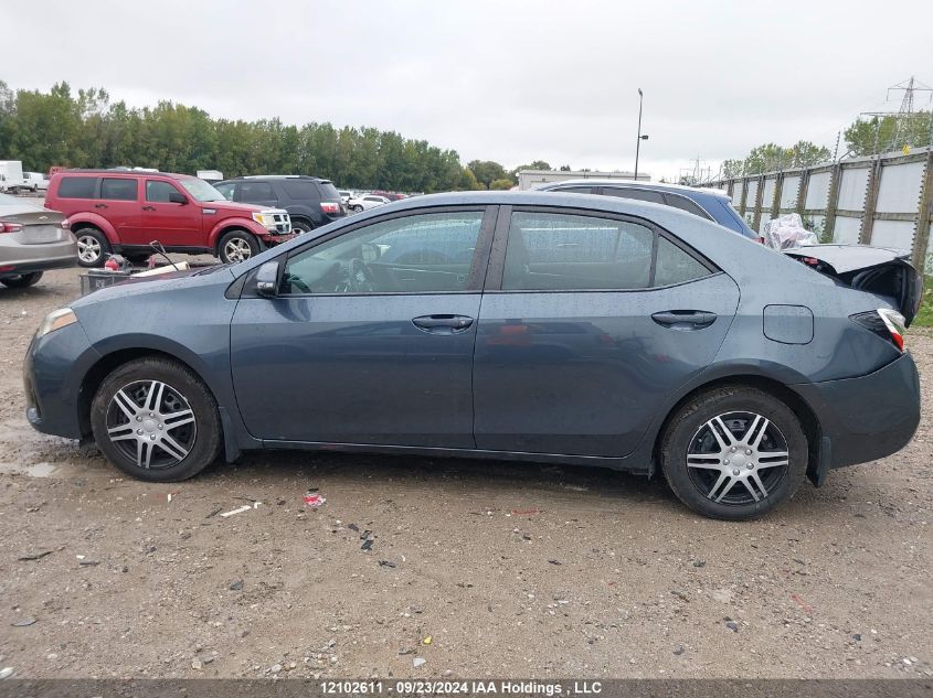 2015 Toyota Corolla VIN: 2T1BURHE5FC352068 Lot: 12102611