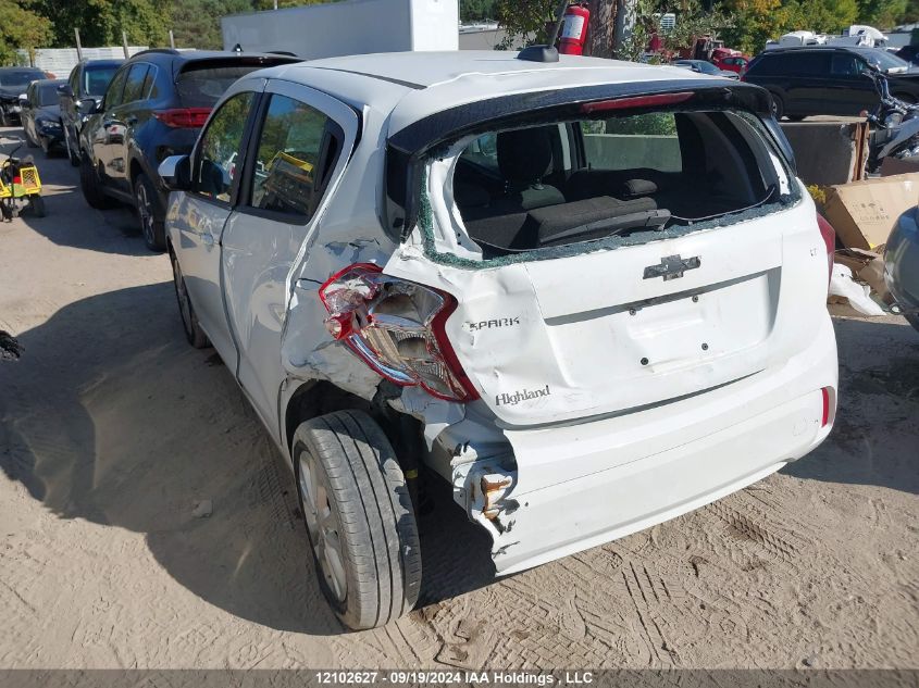 2019 Chevrolet Spark VIN: KL8CD6SA1KC801976 Lot: 12102627