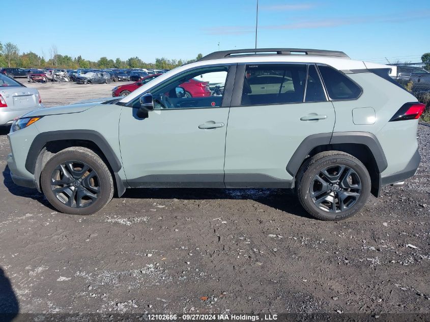 2022 Toyota Rav4 Adventure/Trd Off Road VIN: 2T3J1RFV0NW325775 Lot: 12102656