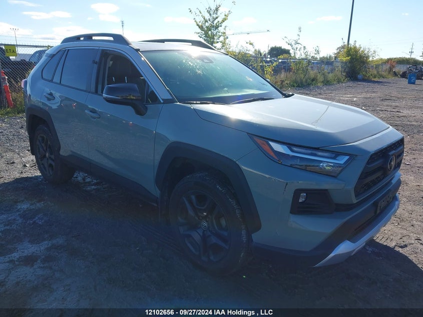 2T3J1RFV0NW325775 2022 Toyota Rav4 Adventure/Trd Off Road auction photo 1