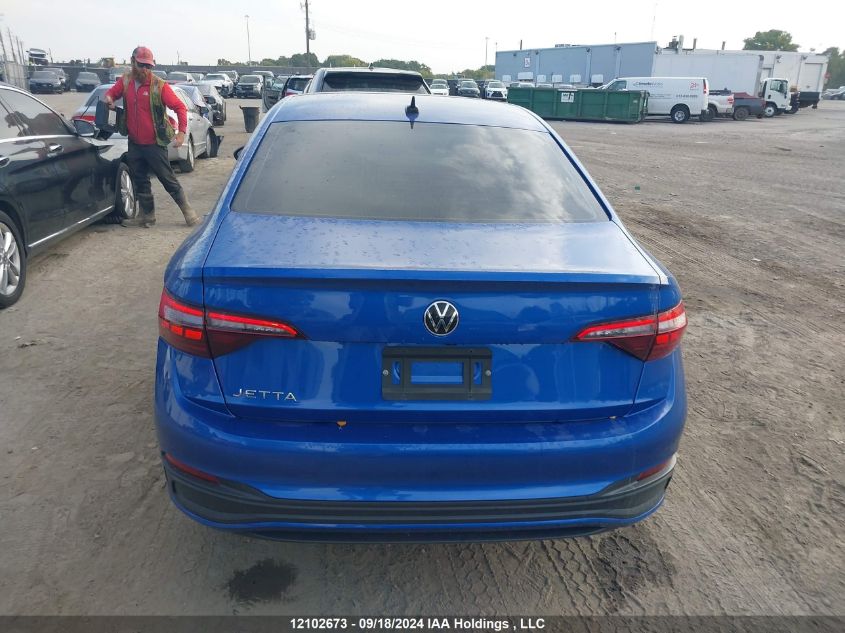 2023 Volkswagen Jetta VIN: 3VWSM7BU6PM023177 Lot: 12102673