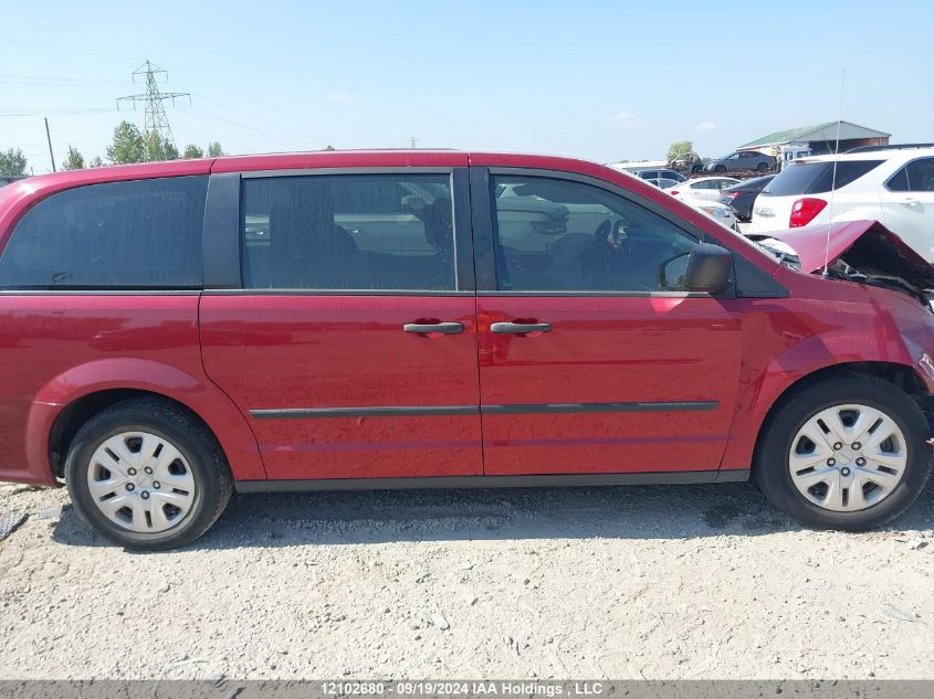 2016 Dodge Grand Caravan Se VIN: 2C4RDGBG7GR183444 Lot: 12102680