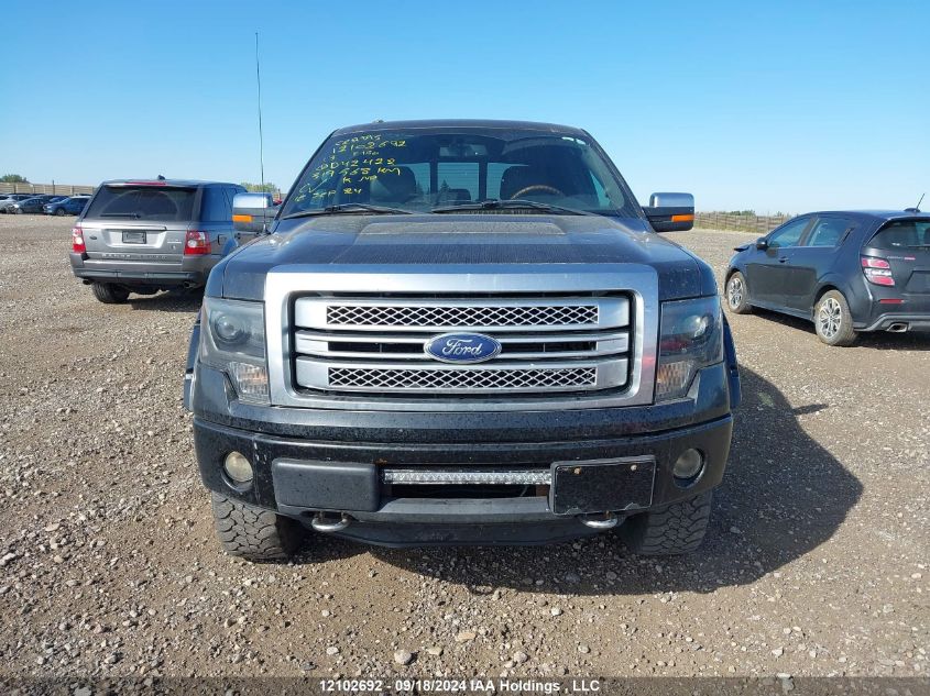 2013 Ford F150 Supercrew VIN: 1FTFW1ET7DFD42422 Lot: 12102692