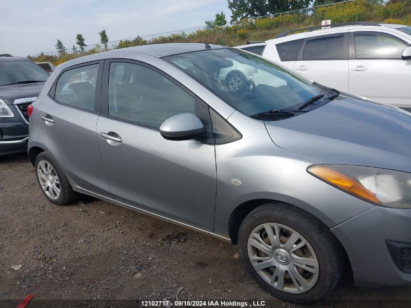 2013 Mazda Mazda2 VIN: JM1DE1KY4D0162537 Lot: 12102717