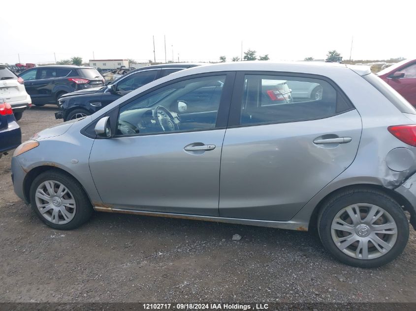 2013 Mazda Mazda2 VIN: JM1DE1KY4D0162537 Lot: 12102717