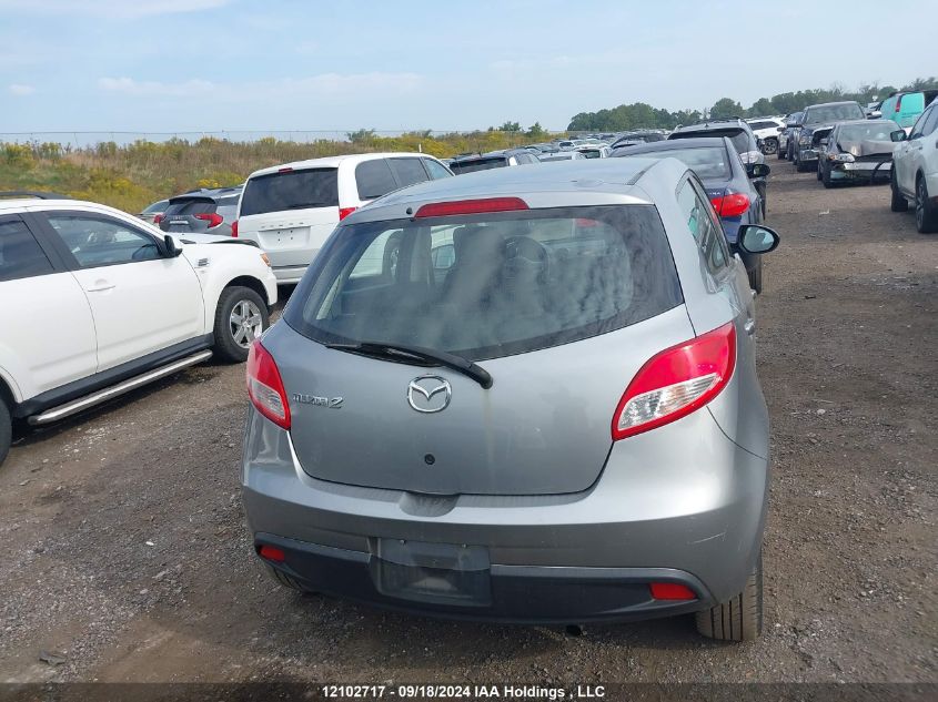 2013 Mazda Mazda2 VIN: JM1DE1KY4D0162537 Lot: 12102717