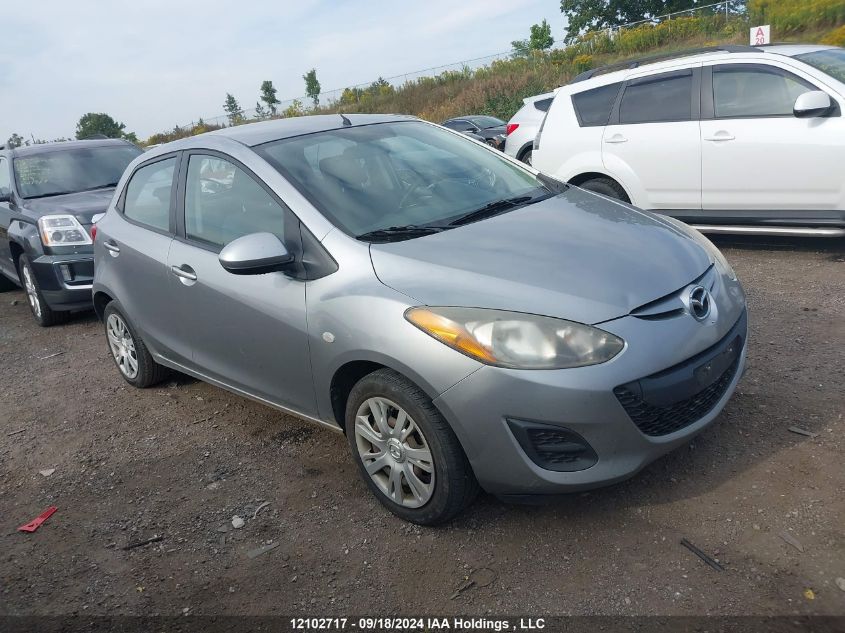 2013 Mazda Mazda2 VIN: JM1DE1KY4D0162537 Lot: 12102717