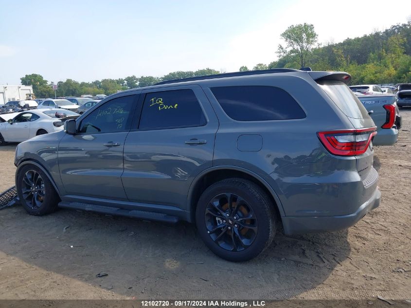 2024 Dodge Durango R/T VIN: 1C4SDJCT4RC172925 Lot: 12102720