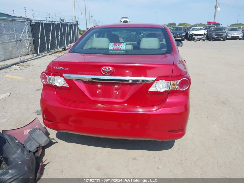 2011 Toyota Corolla Ce VIN: 2T1BU4EEXBC650973 Lot: 12102739