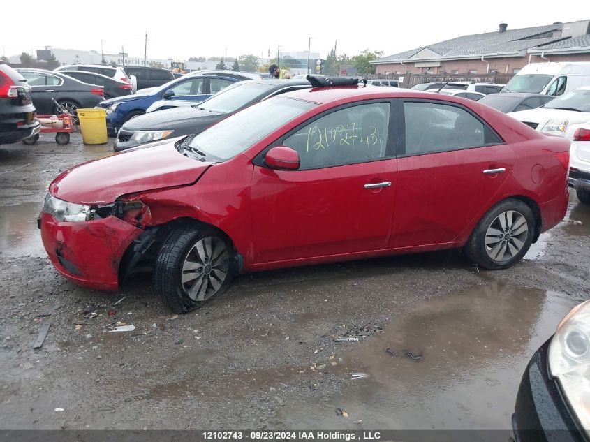 KNAFU4A26D5692695 2013 Kia Forte