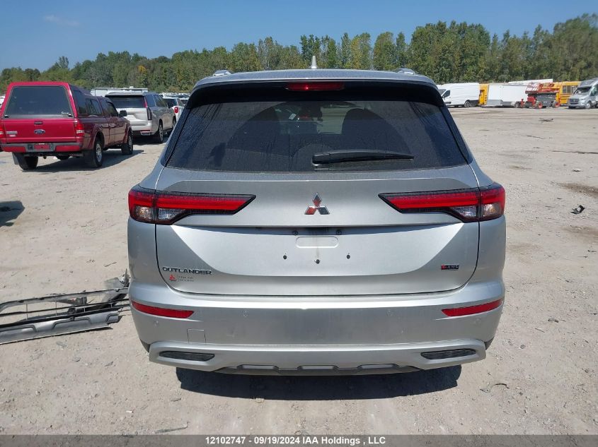 2022 Mitsubishi Outlander VIN: JA4J4UA80NZ615567 Lot: 12102747