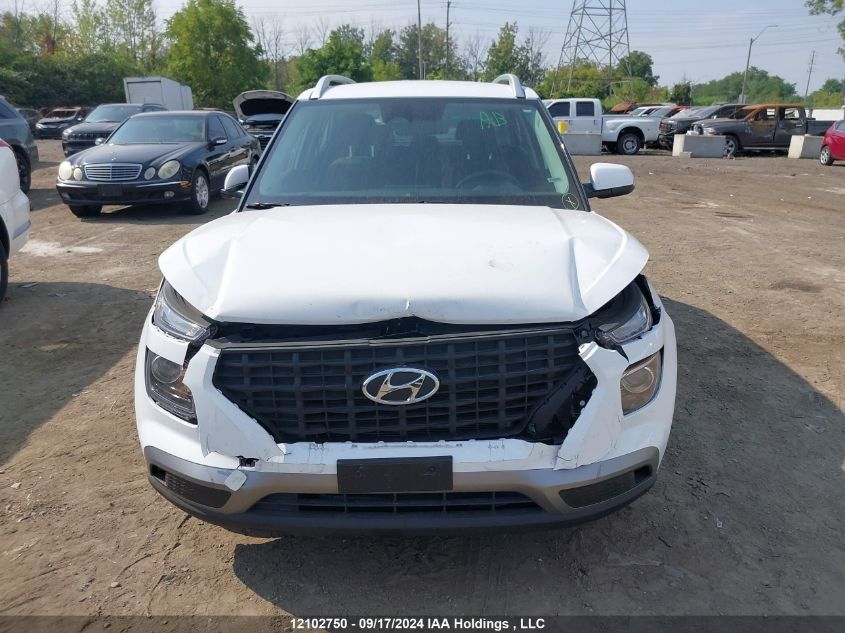 2024 Hyundai Venue Sel/Limited VIN: KMHRC8A39RU313345 Lot: 12102750