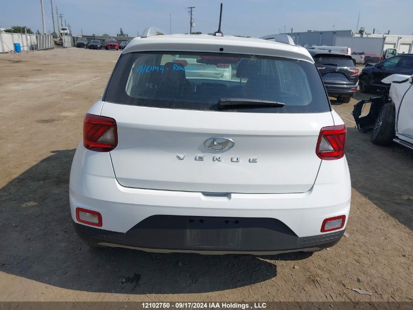 2024 Hyundai Venue Sel/Limited VIN: KMHRC8A39RU313345 Lot: 12102750