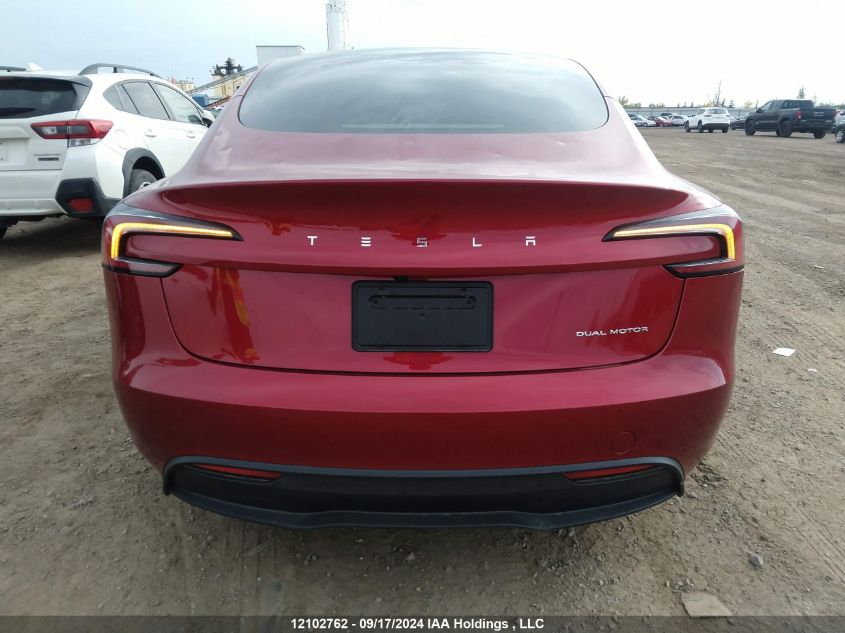 2024 Tesla Model 3 VIN: LRW3E7EB9RC105985 Lot: 12102762